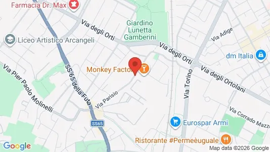 Rooms for rent in Bologna - Photo from Google Street View