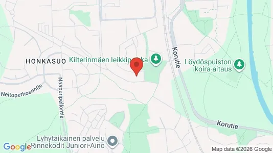 Apartments for rent i Vantaa - kort over placeringen