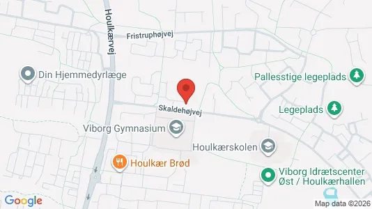 Apartments for rent i Viborg - kort over placeringen