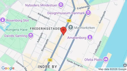 Apartments for rent i Copenhagen K - kort over placeringen