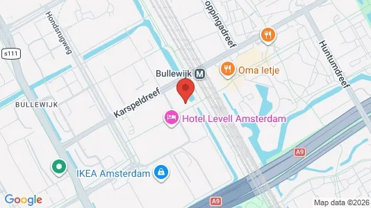 Apartments for rent i Amsterdam Amsterdam-Zuidoost - kort over placeringen