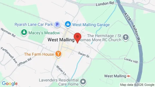 Apartments for rent in West Malling - Kent - Photo from Google Street View