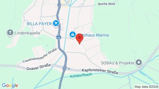 Apartments for rent i Bad Gleichenberg - kort over placeringen