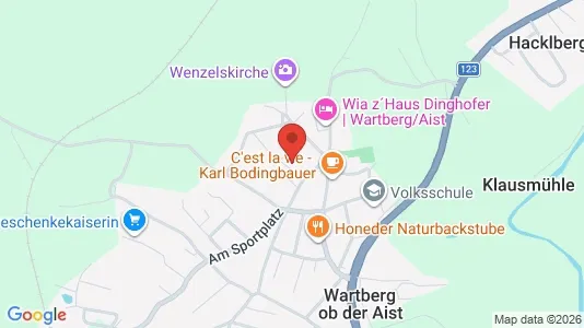 Apartments for rent i Katsdorf - kort over placeringen