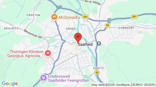Apartments for rent in Saalfeld-Rudolstadt - Photo from Google Street View