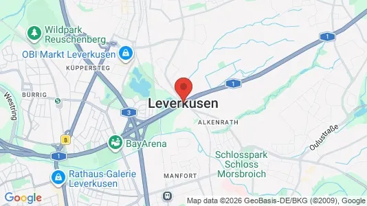 Apartments for rent in Leverkusen - Photo from Google Street View
