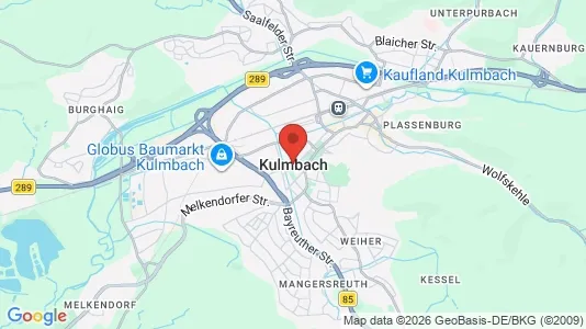 Apartments for rent in Kulmbach - Photo from Google Street View
