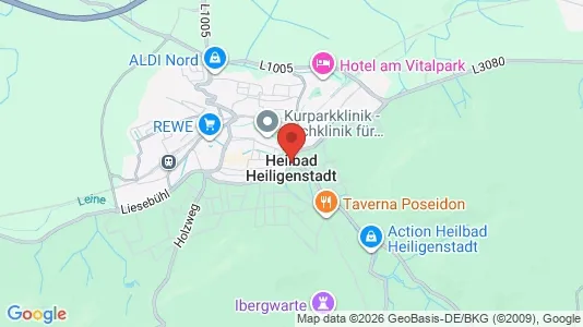 Apartments for rent i Eichsfeld - kort over placeringen