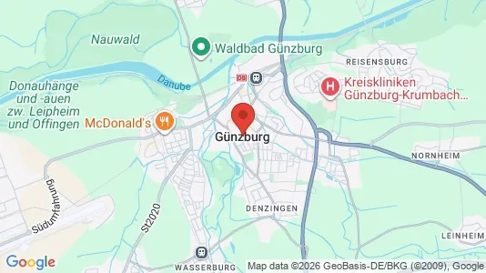 Apartments for rent in Günzburg - Photo from Google Street View