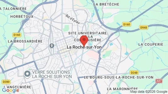 Apartments for rent in La Roche-sur-Yon - Photo from Google Street View