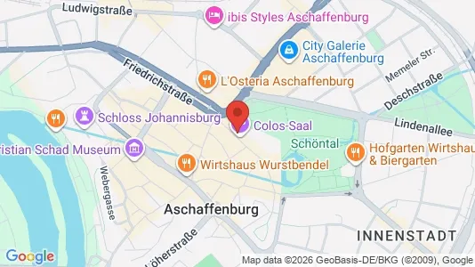 Apartments for rent in Aschaffenburg - Photo from Google Street View