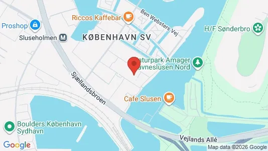 Apartments for rent i Copenhagen SV - kort over placeringen