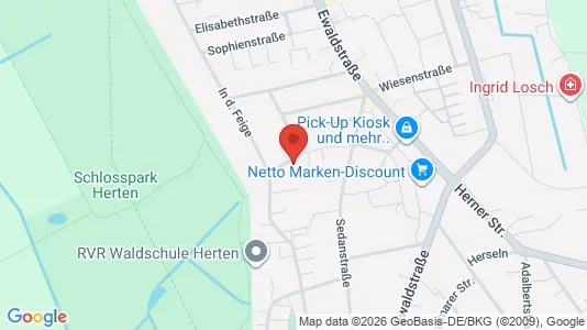 Apartments for rent in Recklinghausen - Photo from Google Street View