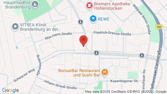 Apartments for rent in Brandenburg an der Havel - Photo from Google Street View