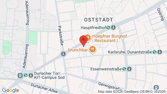 Apartments for rent in Karlsruhe - Photo from Google Street View