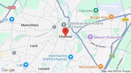 Apartments for rent in Chartres - Photo from Google Street View