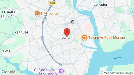 Apartments for rent in Lorient - Photo from Google Street View