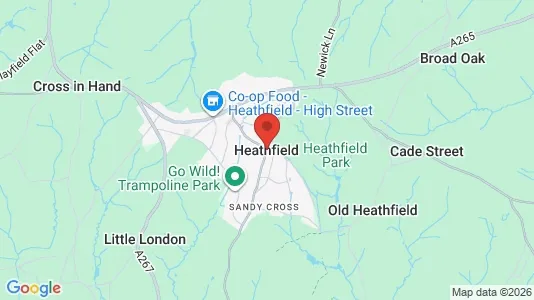 Apartments for rent in Heathfield - East Sussex - Photo from Google Street View