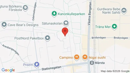 Apartments for rent i Sigtuna - kort over placeringen