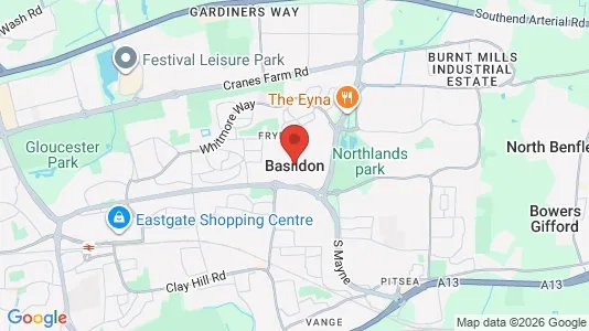 Apartments for rent in Basildon - Essex - Photo from Google Street View
