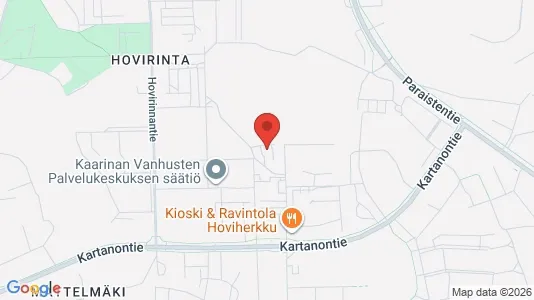 Apartments for rent in Kaarina - Photo from Google Street View