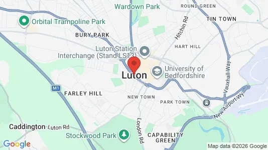 Apartments for rent in Luton - Bedfordshire - Photo from Google Street View