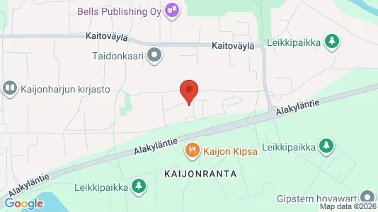 Apartments for rent i Oulu - kort over placeringen