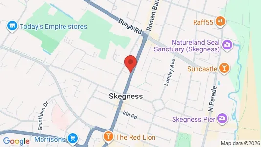 Apartments for rent in Skegness - Lincolnshire - Photo from Google Street View