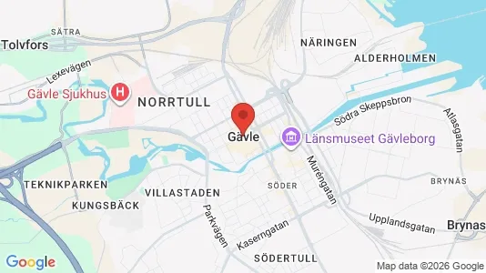 Rooms for rent in Gävle - Photo from Google Street View