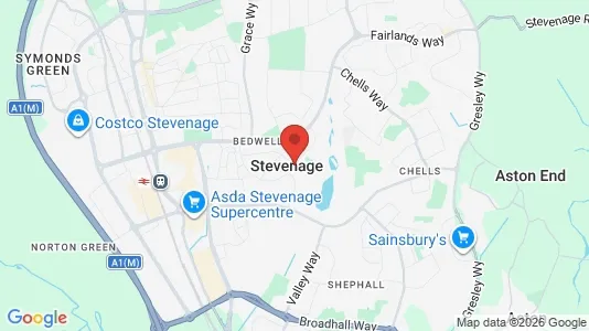 Apartments for rent in Stevenage - Hertfordshire - Photo from Google Street View