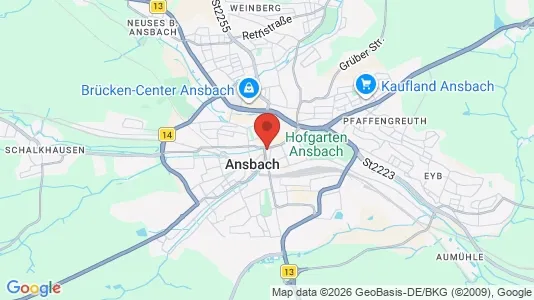 Apartments for rent in Ansbach - Photo from Google Street View