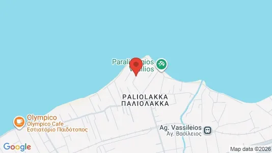 Apartments for rent i Patras - kort over placeringen