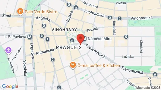 Apartments for rent i Prague 10 - kort over placeringen