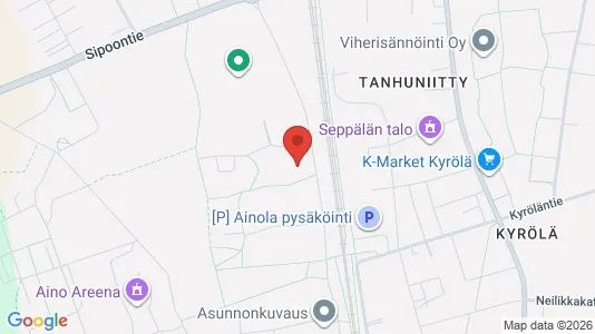 Apartments for rent i Järvenpää - kort over placeringen