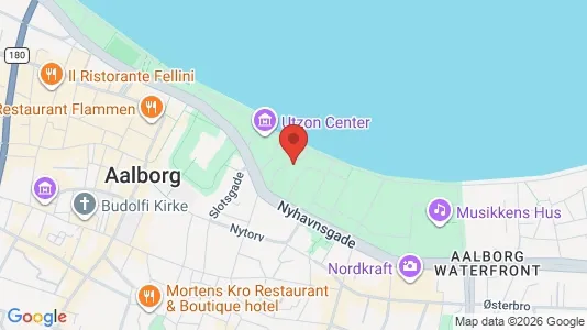 Apartments for rent i Aalborg Center - kort over placeringen