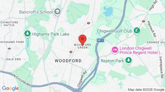 Apartments for rent in Woodford Green - Essex - Photo from Google Street View