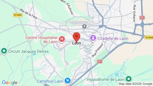 Apartments for rent in Laon - Photo from Google Street View