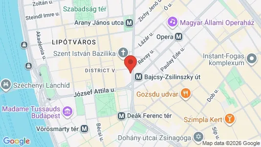 Apartments for rent in Budapest Belváros-Lipótváros - Photo from Google Street View