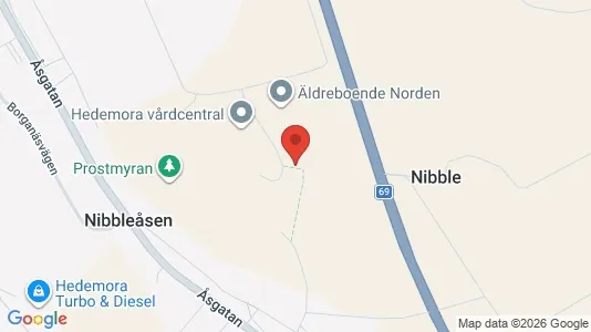 Apartments for rent i Hedemora - kort over placeringen