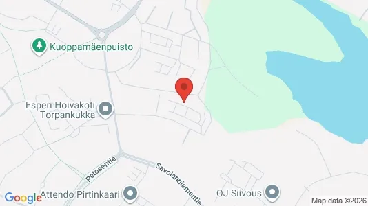 Apartments for rent i Kuopio - kort over placeringen