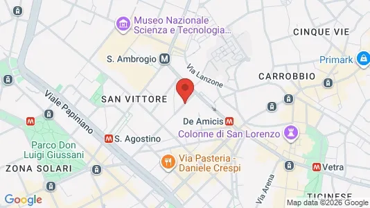 Apartments for rent i Milano Zona 1 - Centro storico - kort over placeringen