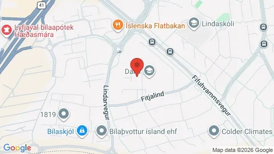 Apartments for rent in Kópavogur - Photo from Google Street View