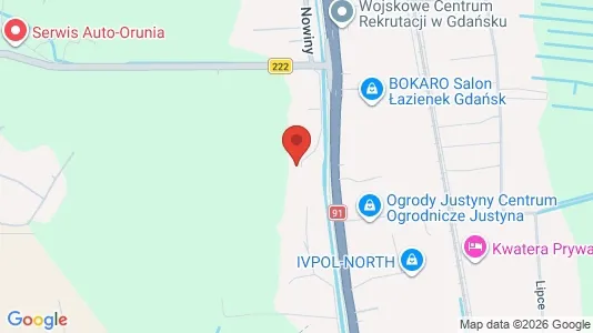 Apartments for rent i Gdańsk - kort over placeringen