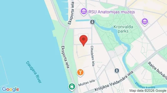 Apartments for rent i Riga Centrs - kort over placeringen