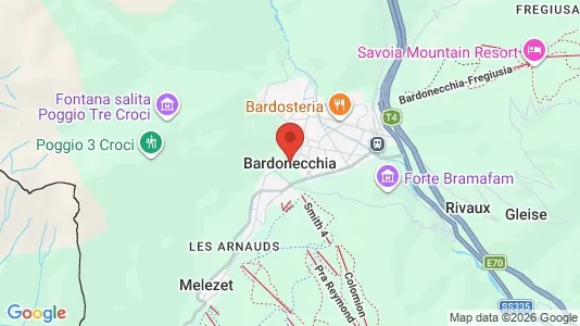 Apartments for rent in Bardonecchia - Photo from Google Street View