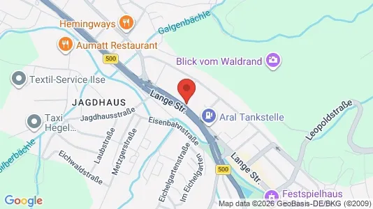 Apartments for rent in Baden-Baden - Photo from Google Street View