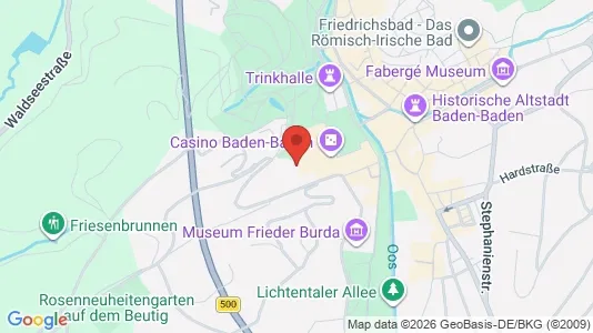 Apartments for rent in Baden-Baden - Photo from Google Street View