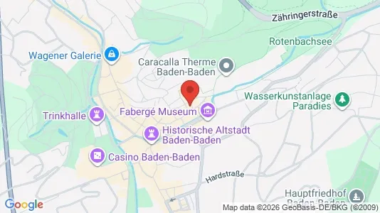 Apartments for rent in Baden-Baden - Photo from Google Street View