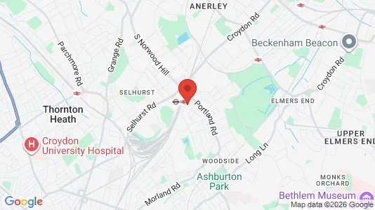Rooms for rent in London SE25 - Photo from Google Street View