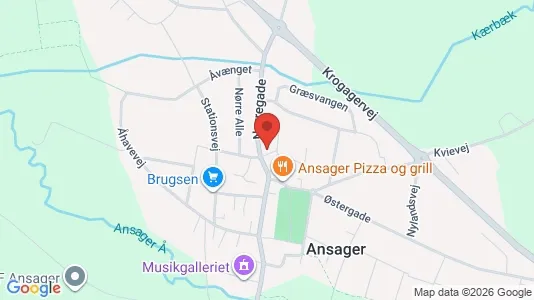 Apartments for rent in Ansager - Photo from Google Street View